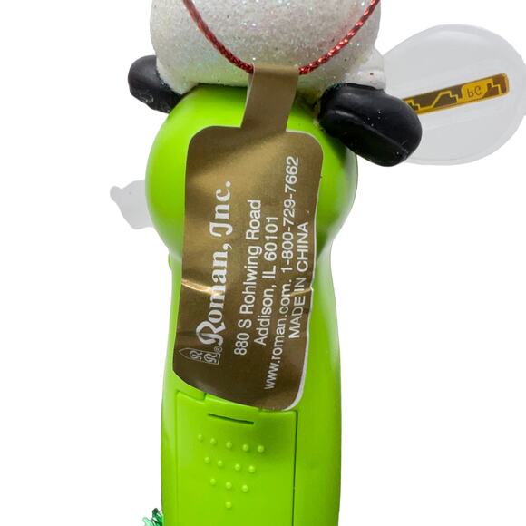 Roman Inc Fan-Tasticks Snowman with Spinning Fan Lights 1990's Christmas Holiday - Picture 4 of 16